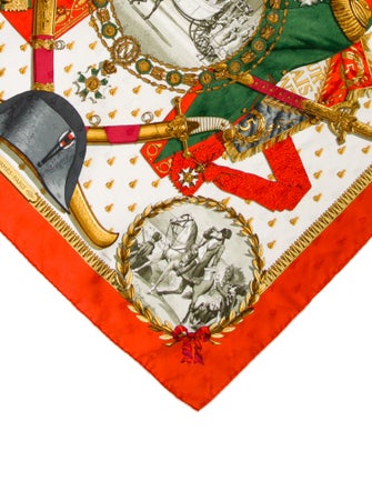 Hermès Napoléon Jacquard Silk Scarf