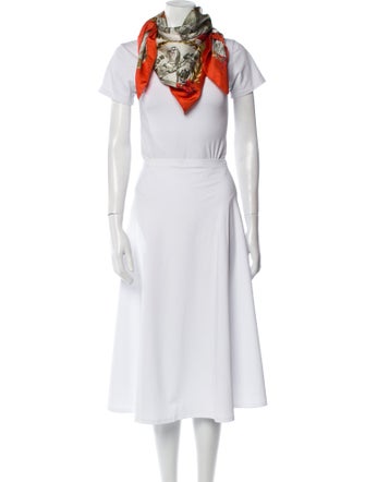 Hermès Napoléon Jacquard Silk Scarf