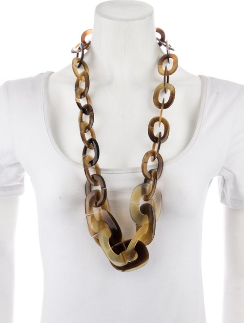 Hermès Horn Kali GM Necklace