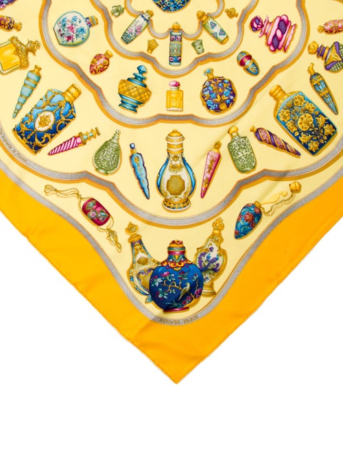 Hermès Qu'Import Le Flacon Silk Scarf Silk Scarf