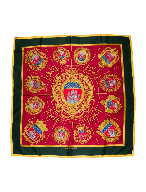 Hermès Les Armes de Paris Silk Scarf