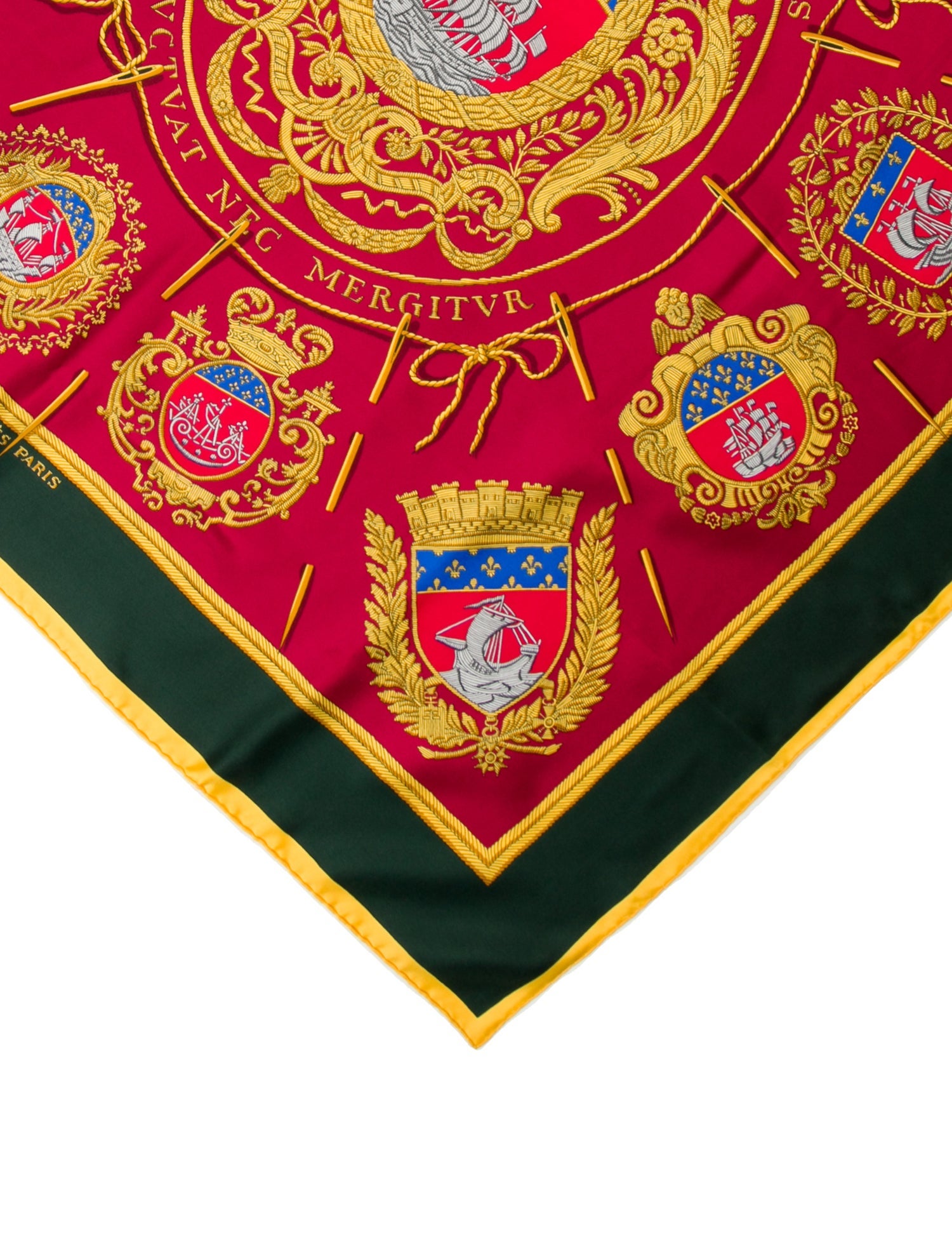 Hermès Les Armes de Paris Silk Scarf