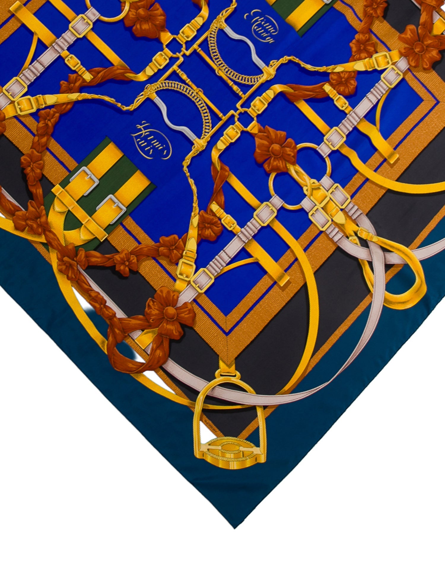 Hermès Grand Manège Silk Shawl