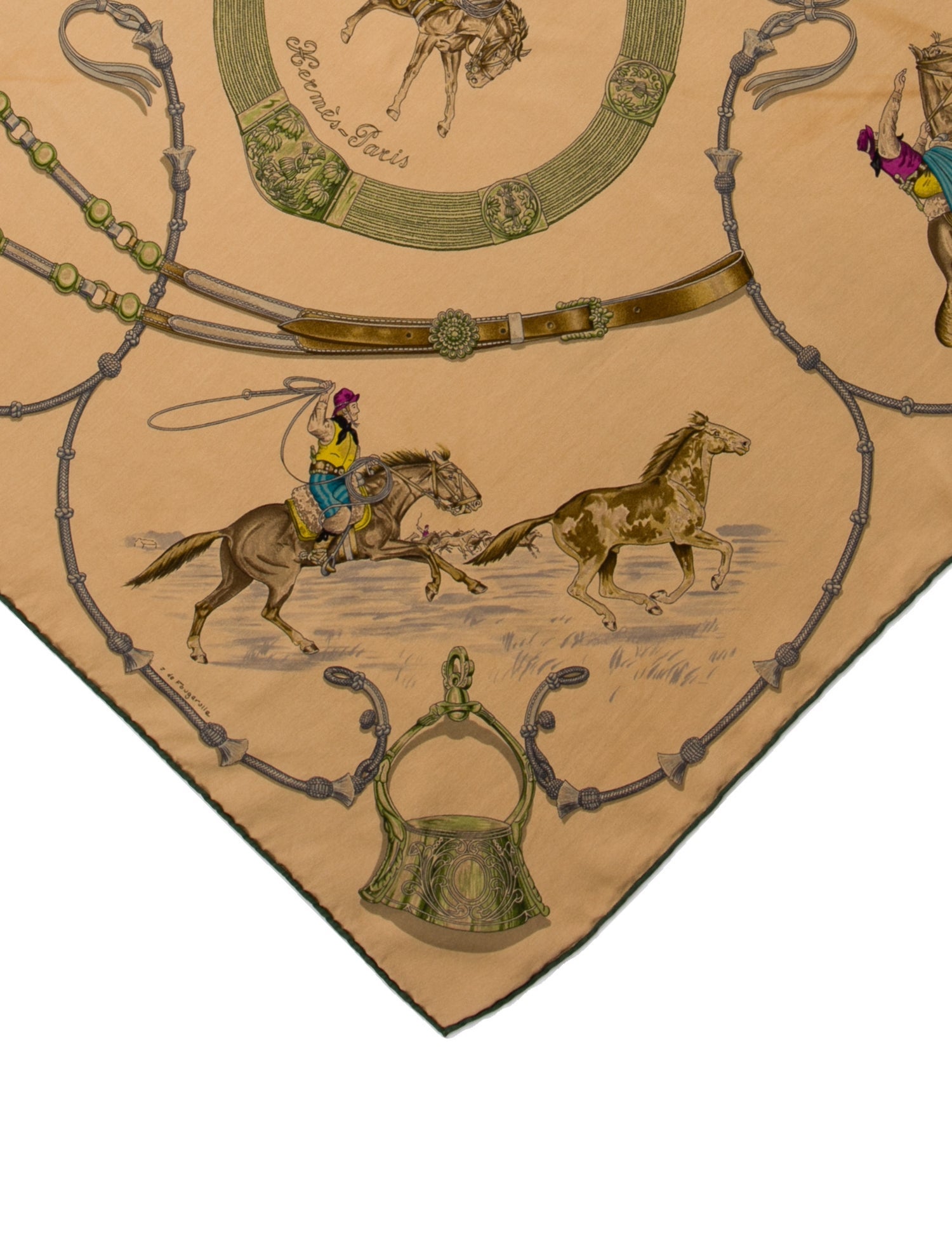 Hermès Pampa Silk Scarf