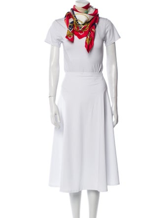 Hermès Chateaux d'Arriere Silk Scarf