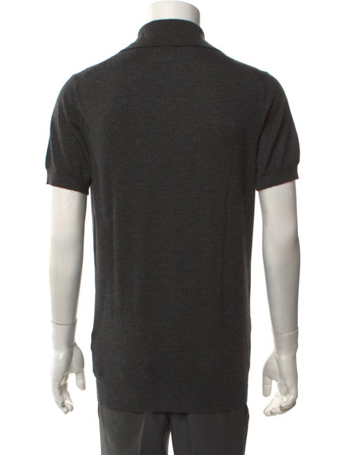 Hermès Cashmere Collar Polo Sweater