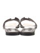 Hermès Oran Leather Slides