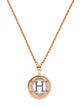 Hermès Medaille Pendant Necklace