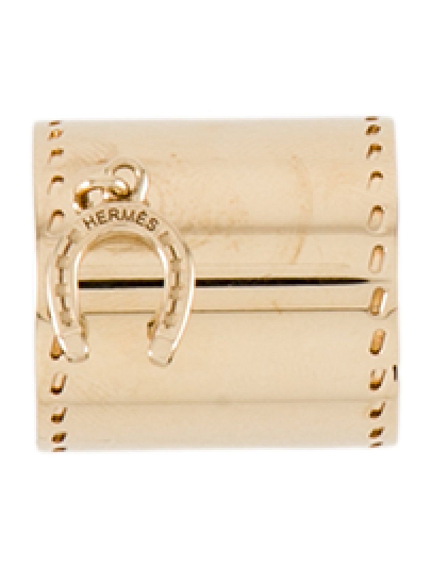 Hermès Fer à Cheval Scarf Ring