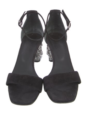 Hermès Suede Sandals