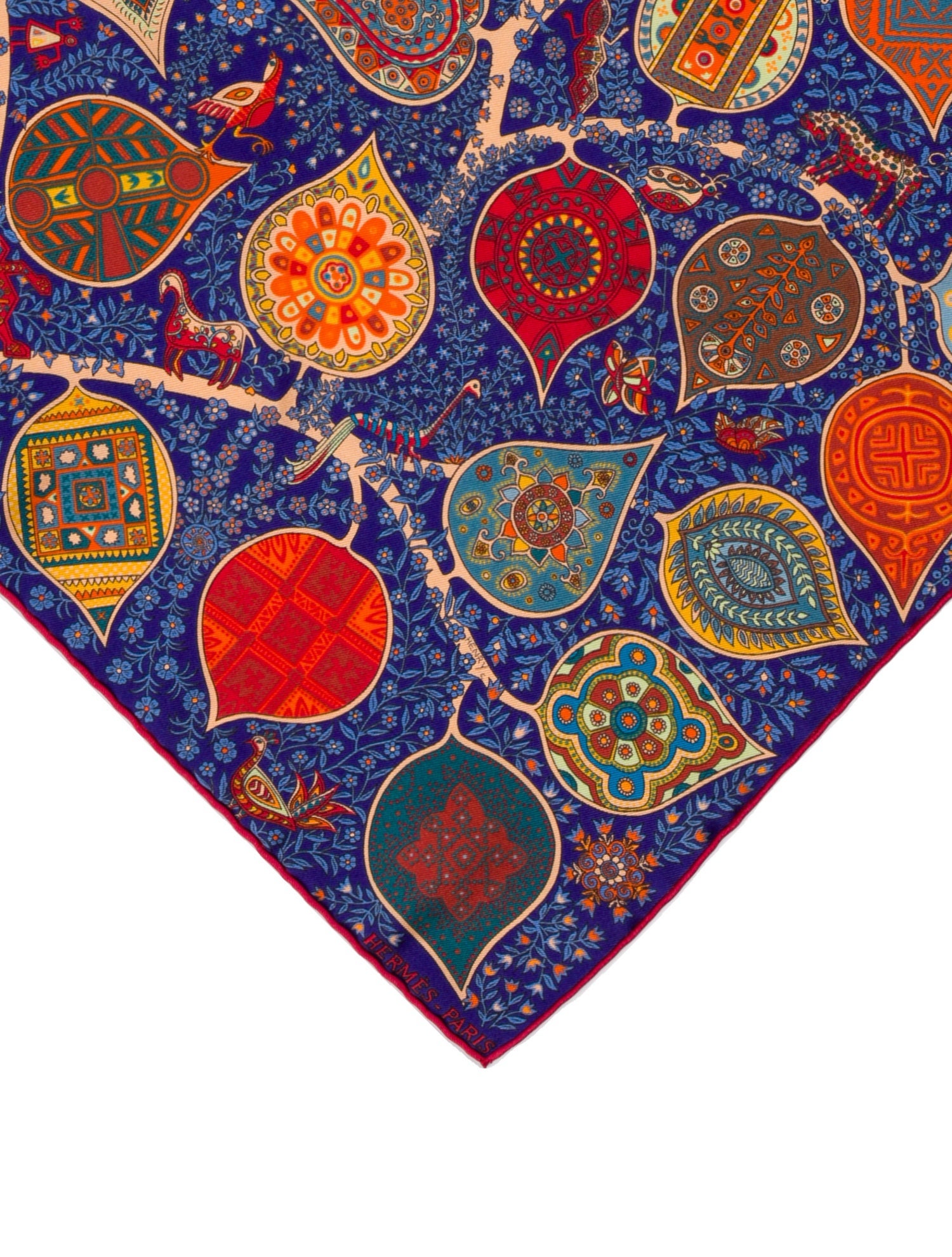 Hermès L'arbre de Vie Silk Scarf w/ Tags