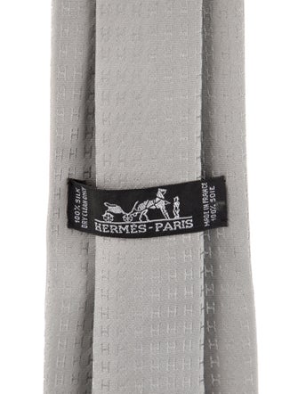 Hermès Hermès Silk H Pattern Neck Tie