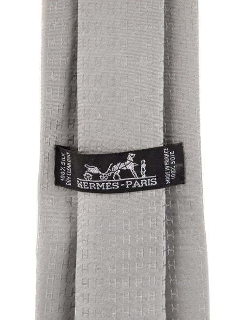 Hermès Hermès Silk H Pattern Neck Tie
