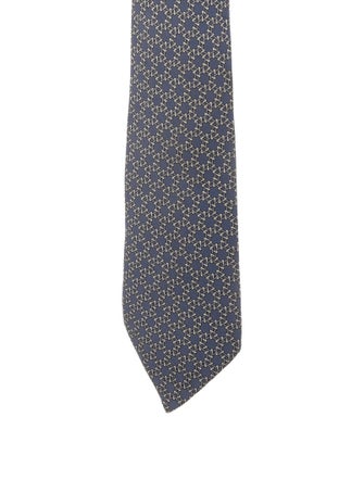 Hermès Hermès Triangle Pattern Necktie