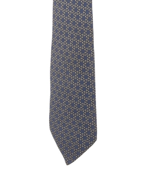 Hermès Hermès Triangle Pattern Necktie