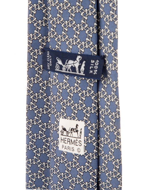 Hermès Hermès Triangle Pattern Necktie