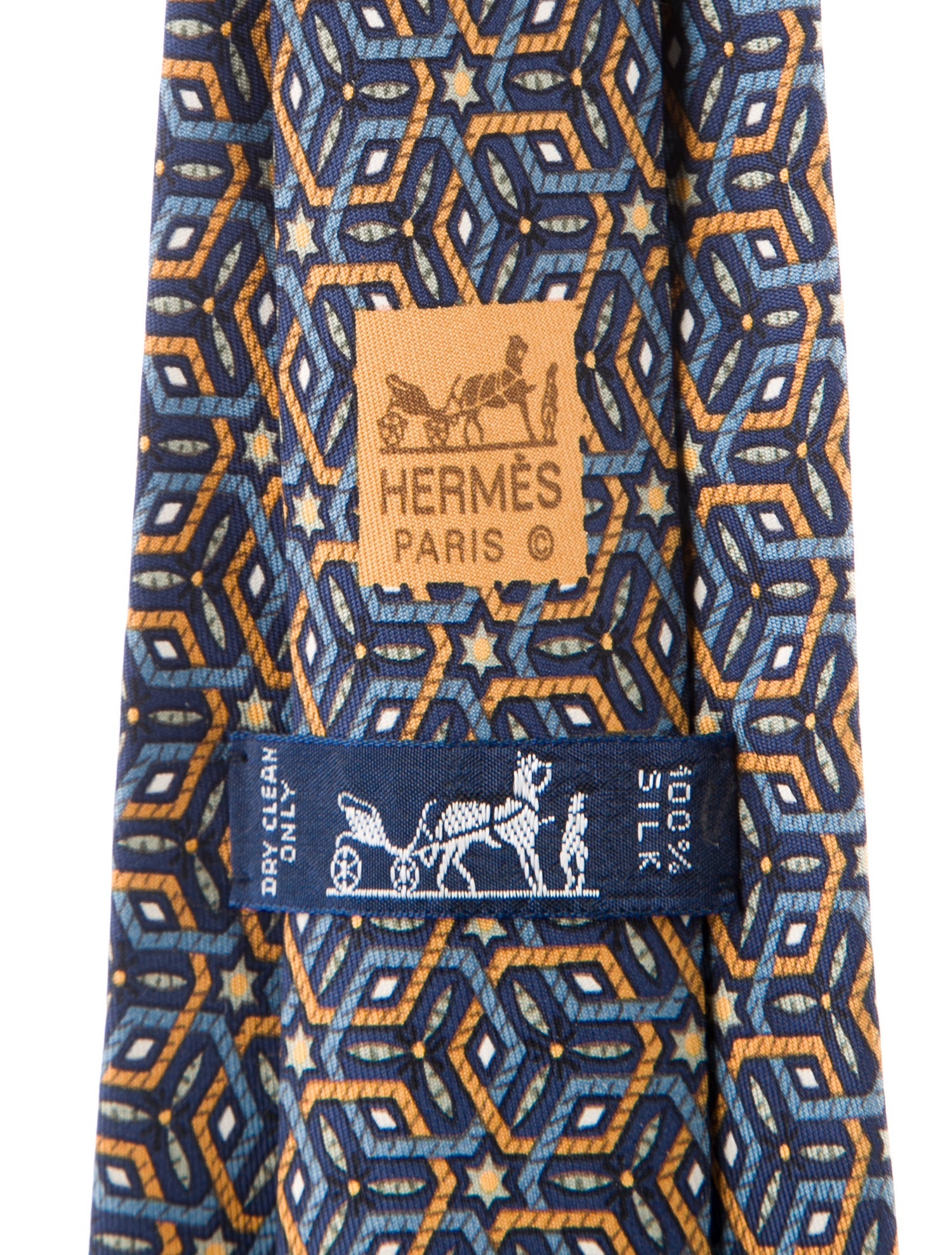 Hermès Hermès Silk Pattern Necktie