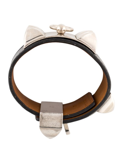 Hermès Leather Collier de Chien Wrap Bracelet