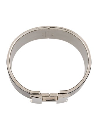Hermès Clic H XL Bangle Bracelet