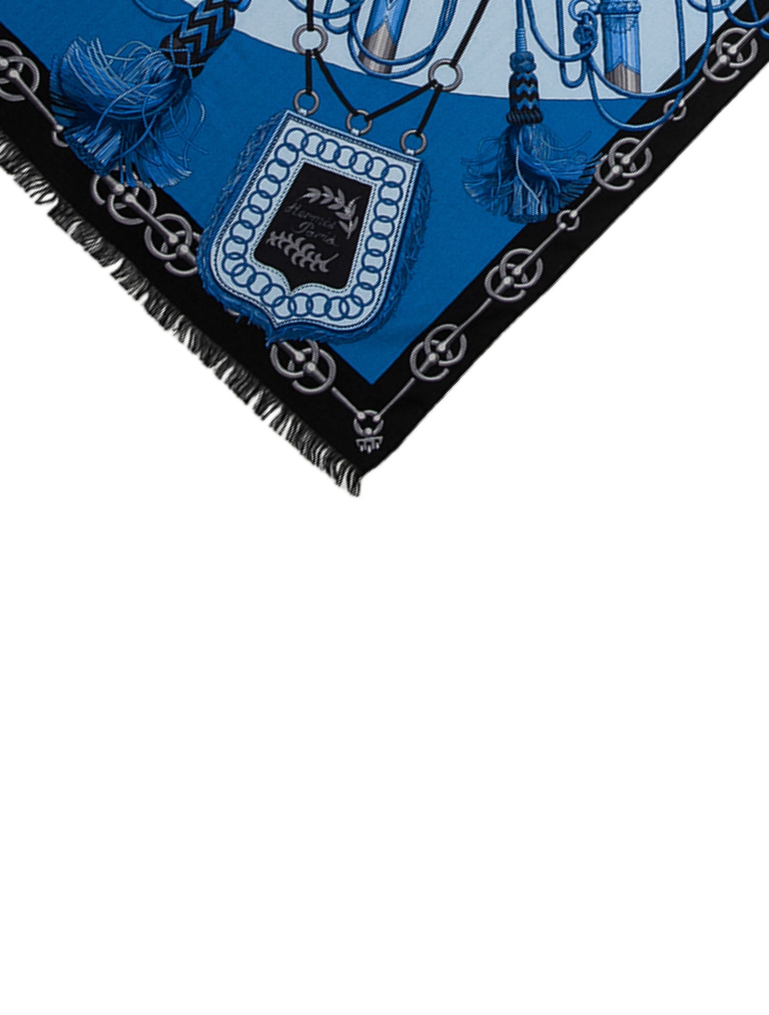 Hermès Cliquetis Rectangle Cashmere Scarf