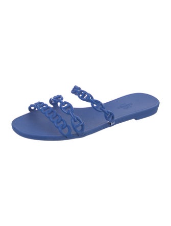 Hermès Rivage Chaîne d'Ancre Insignia Slides