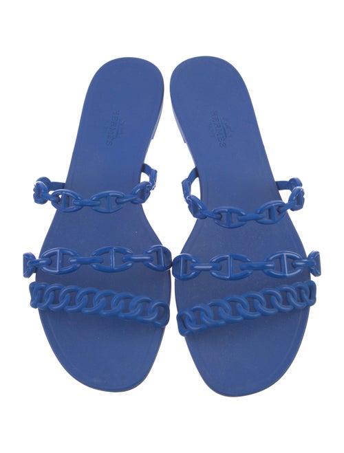 Hermès Rivage Chaîne d'Ancre Insignia Slides