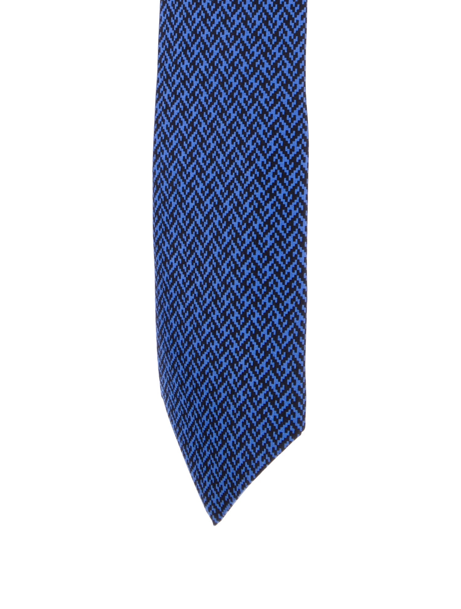 Hermès Silk Pattern Tie