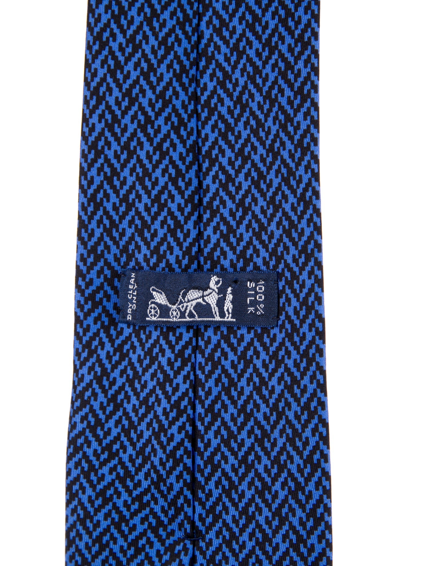 Hermès Silk Pattern Tie
