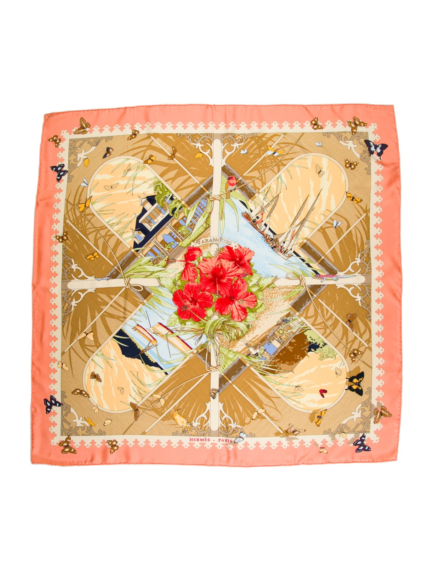 Hermès Varangues Silk Scarf