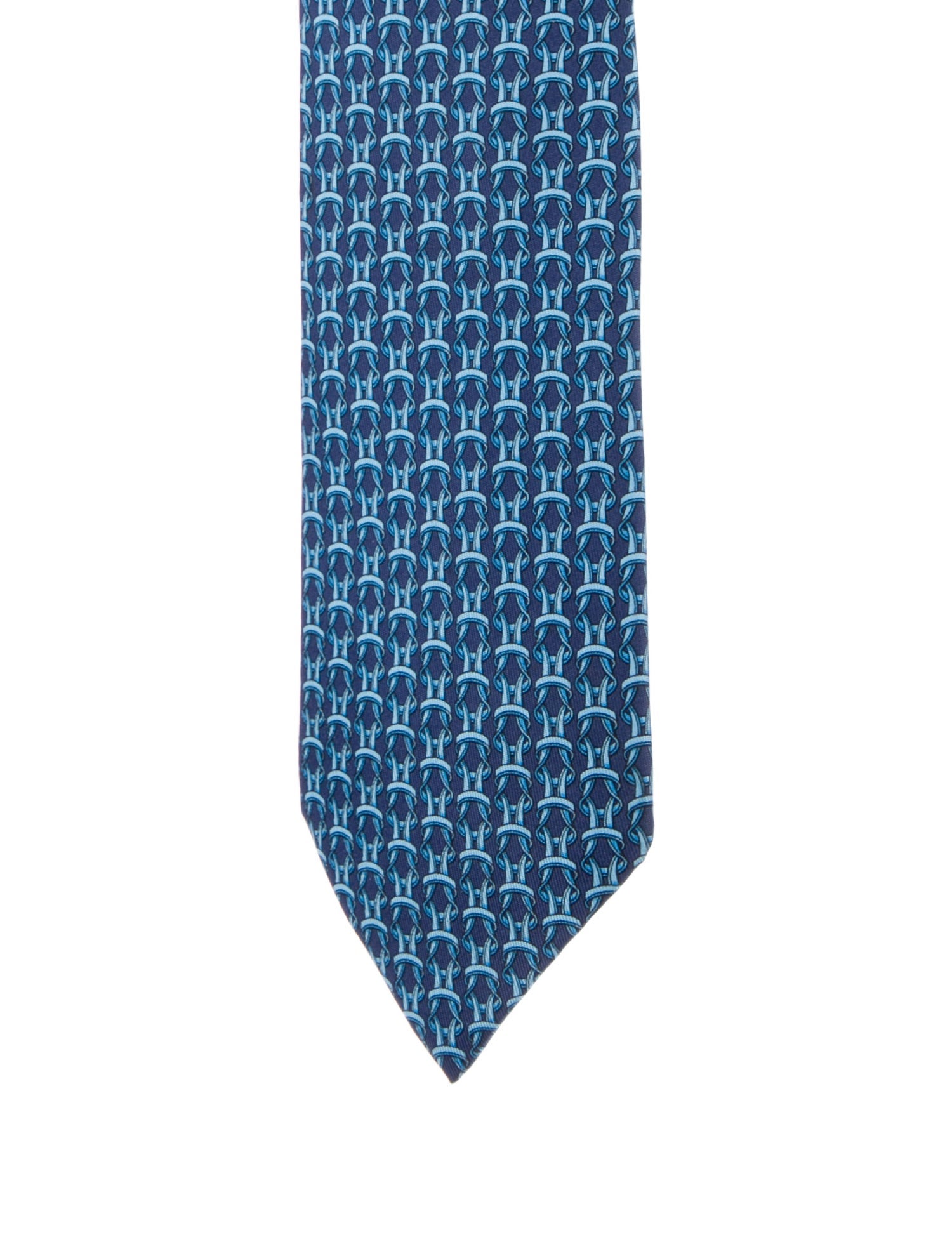 Hermès Silk Pattern Tie