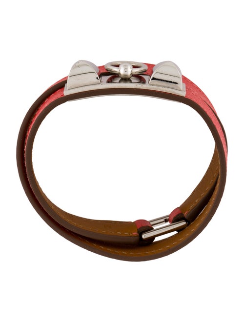 Hermès Leather Rivale Double Tour Wrap Bracelet