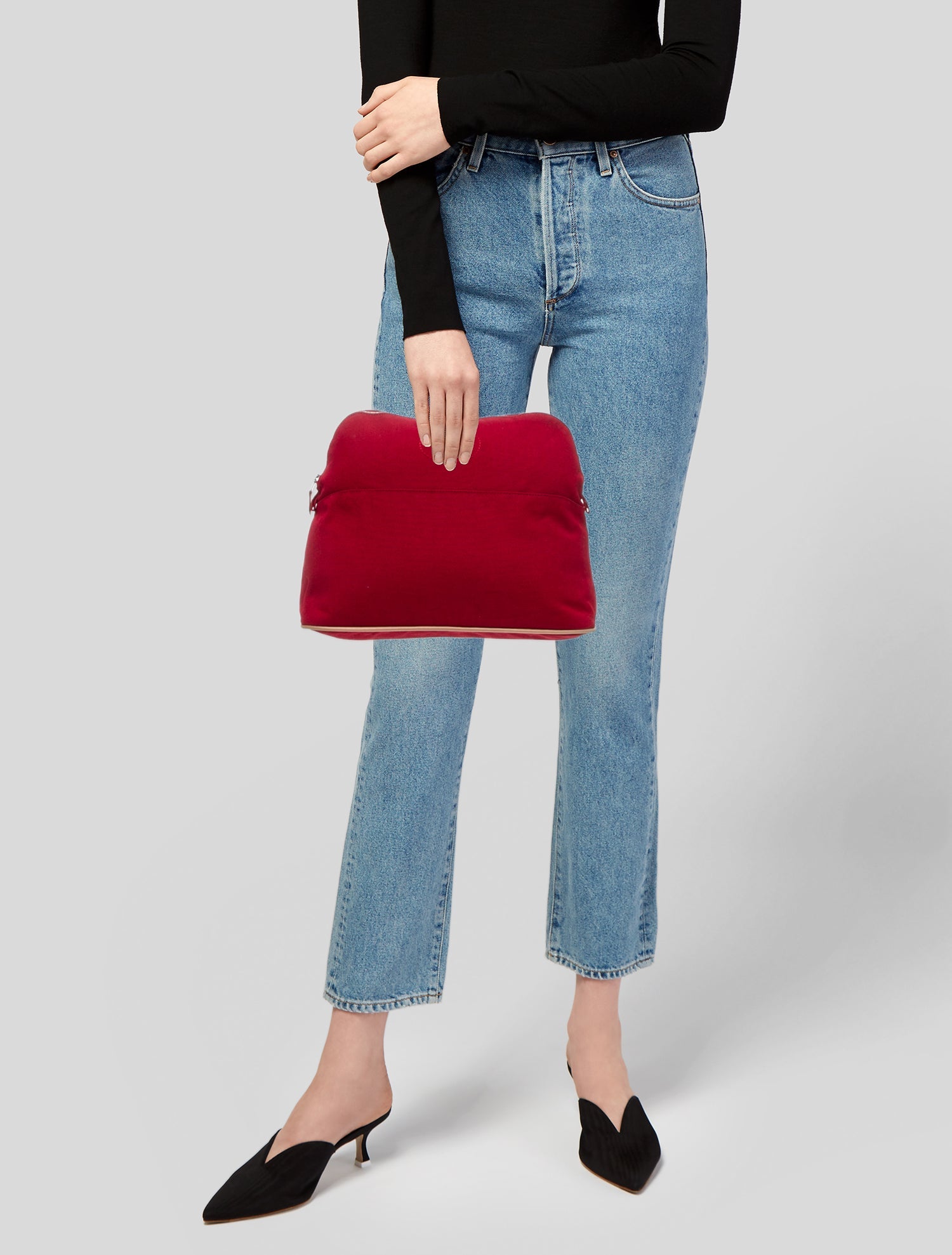 Hermès Toile Bolide Trousse de Voyage GM