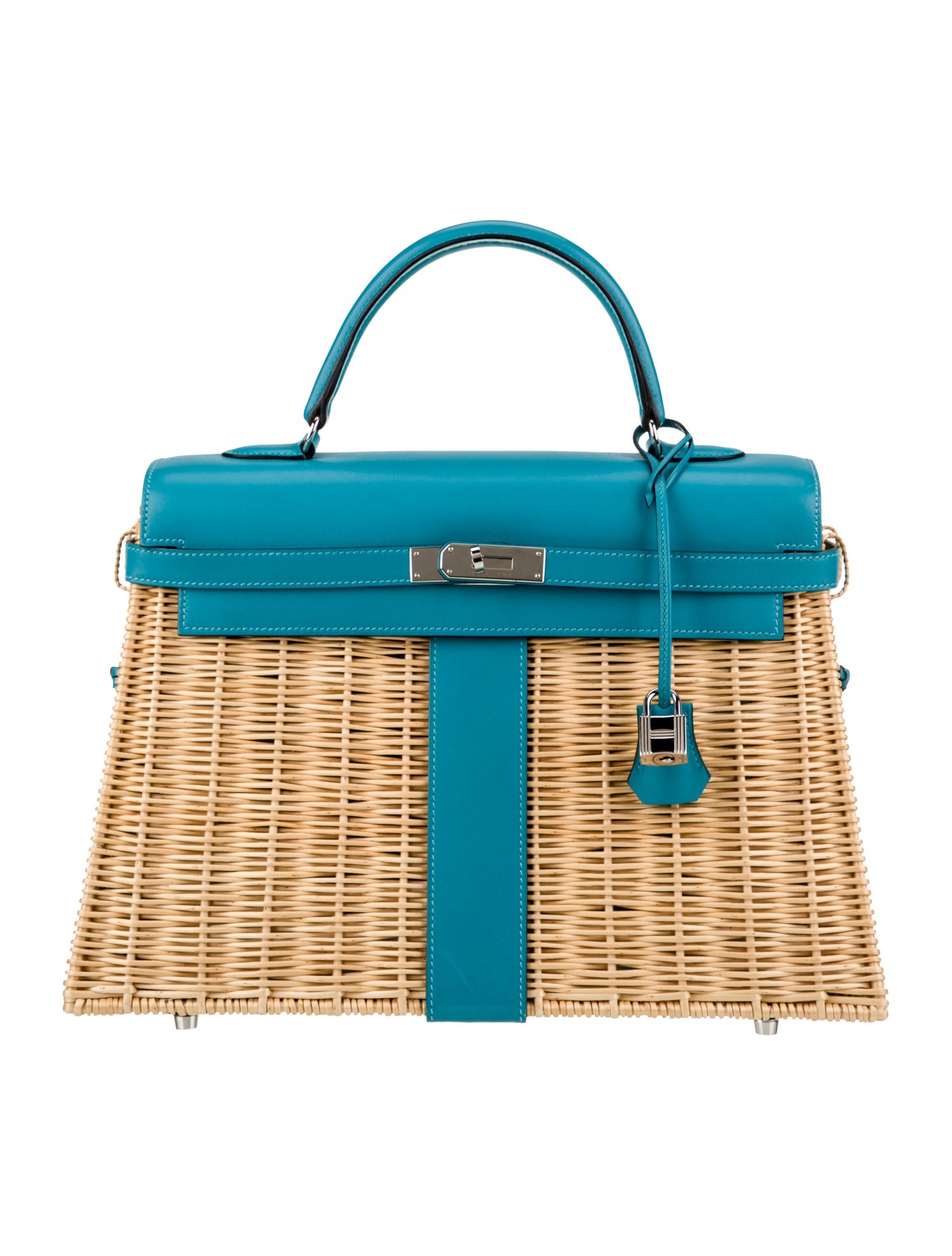 Hermès Osier Wicker & Swift Kelly 35