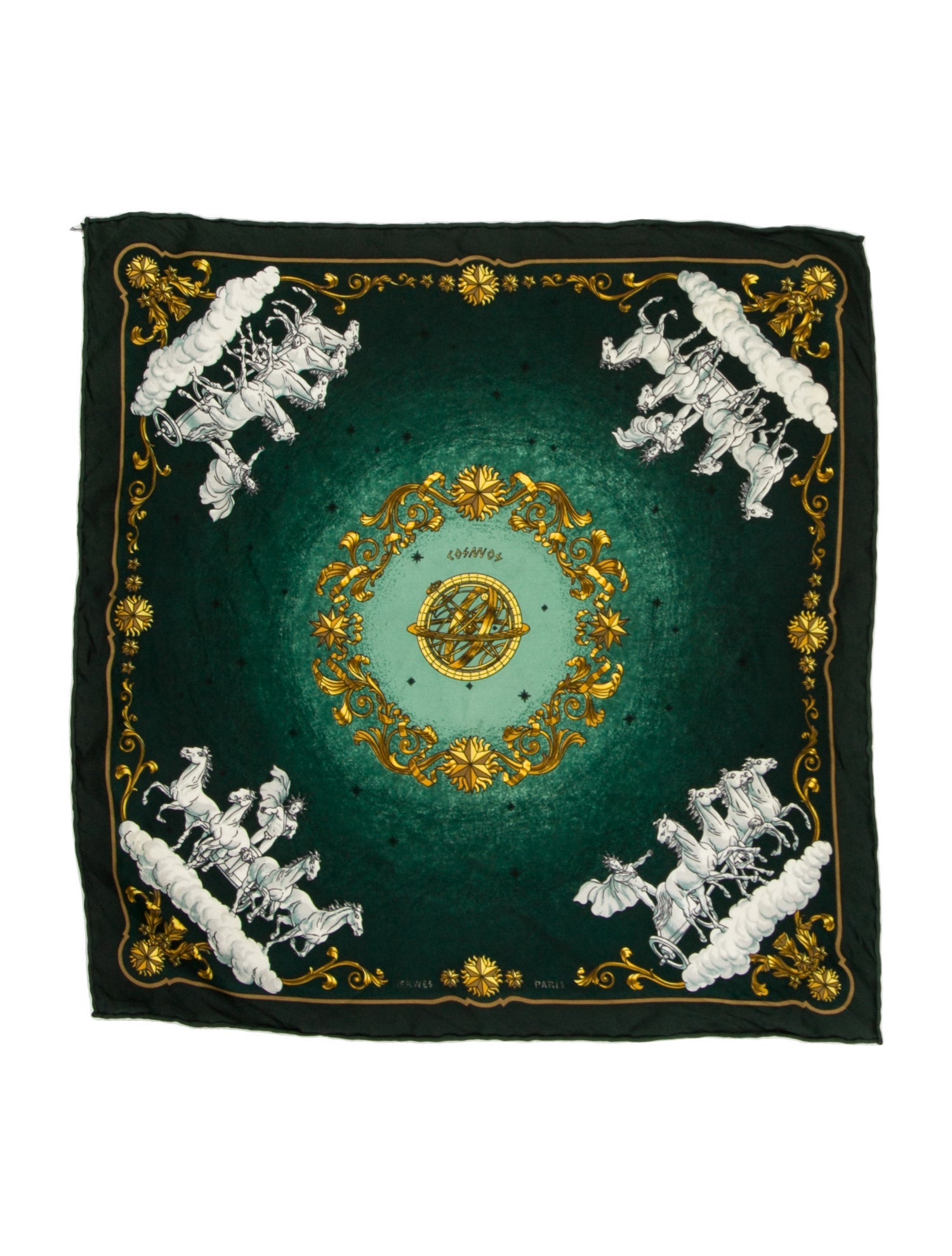 Hermès Cosmos Silk Scarf