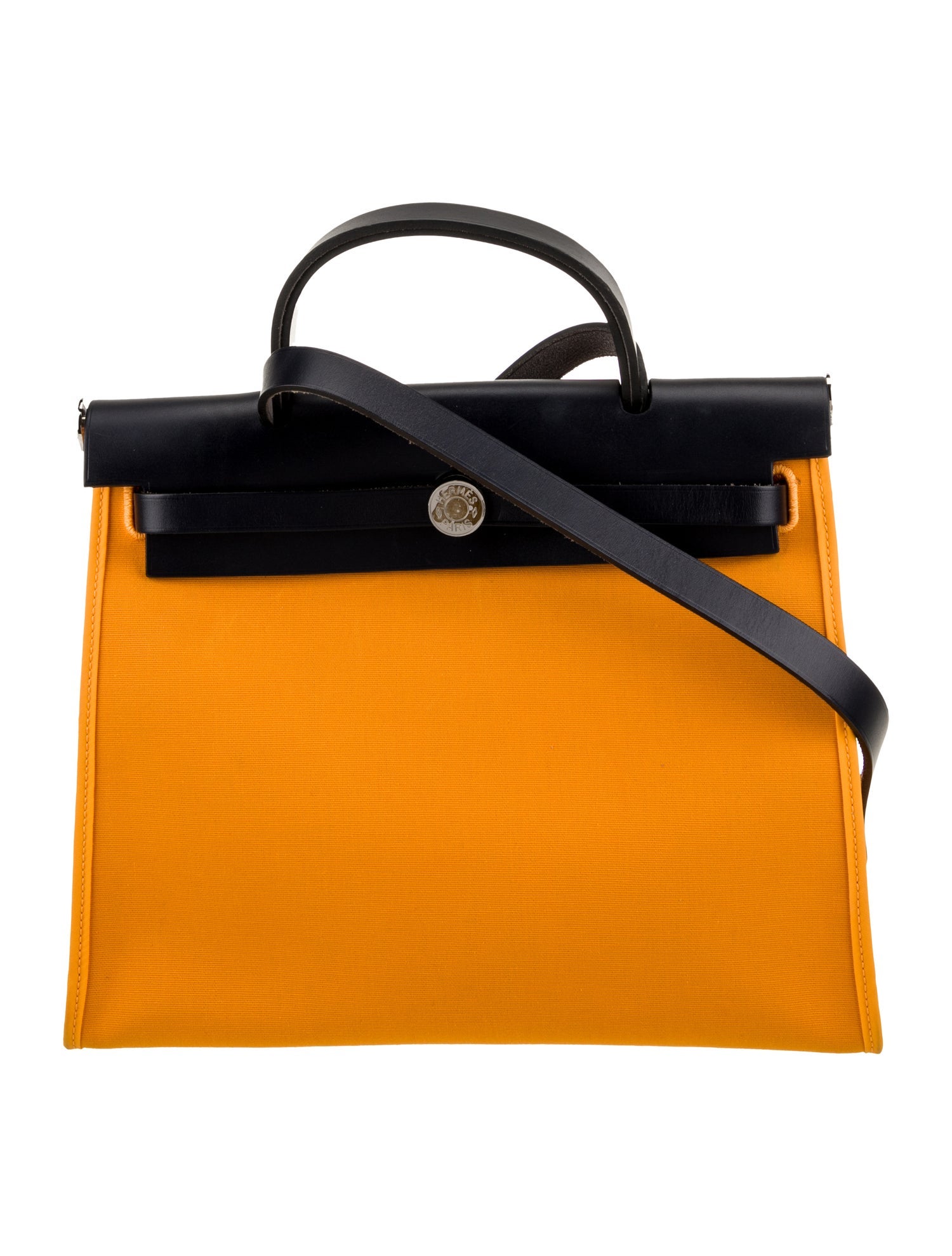 Hermès Toile Verso Herbag Zip 31