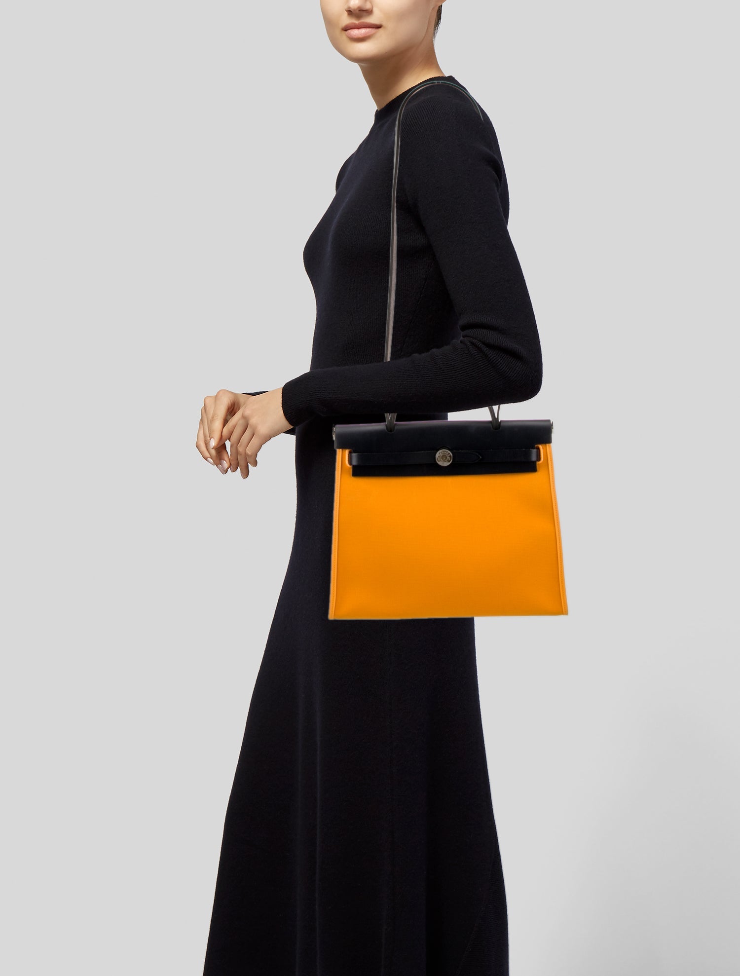 Hermès Toile Verso Herbag Zip 31