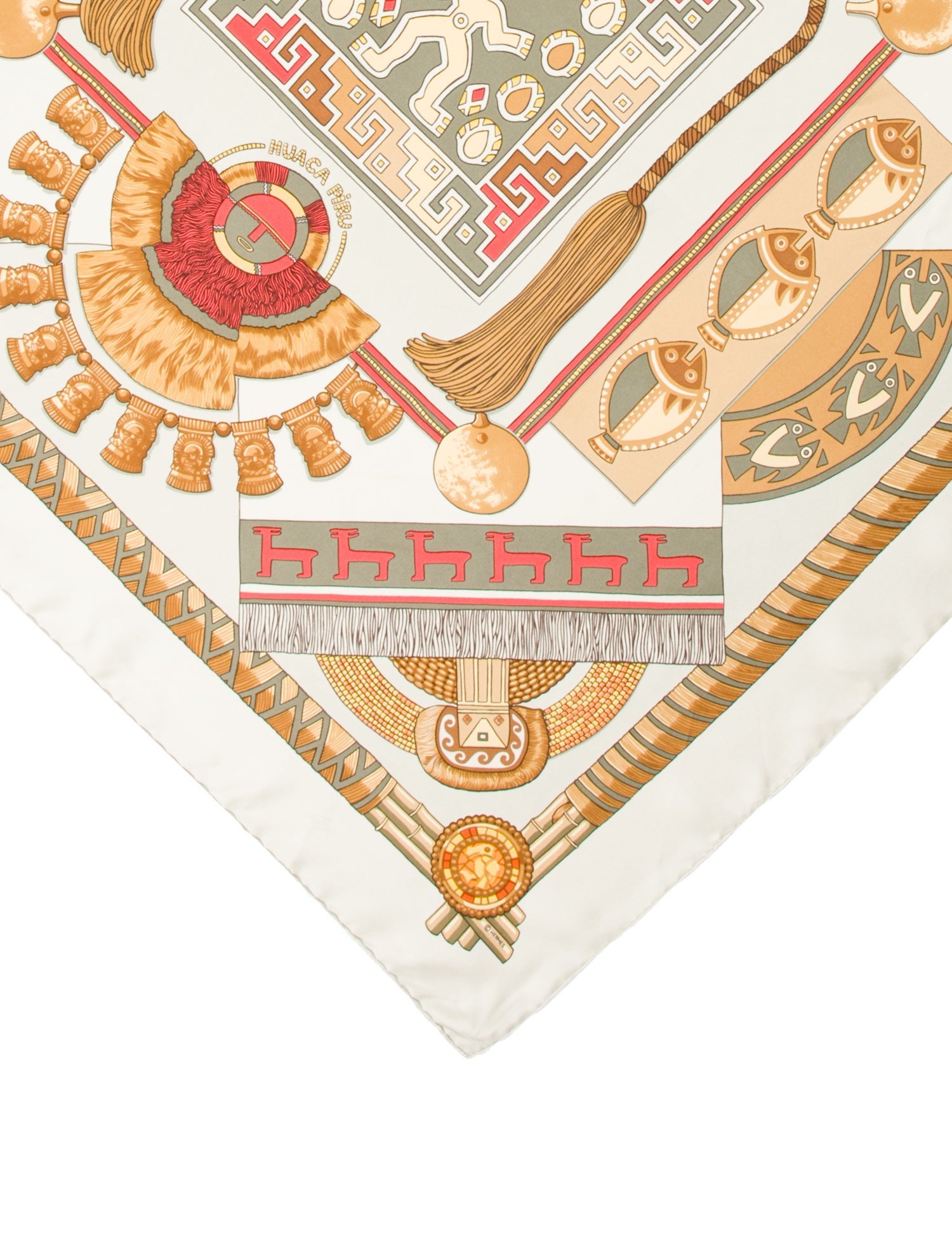 Hermès Huaca Piru Silk Scarf