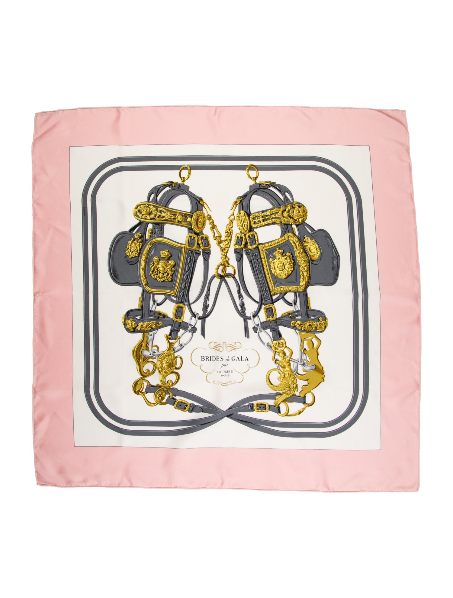 Hermès Brides de Gala Silk Scarf