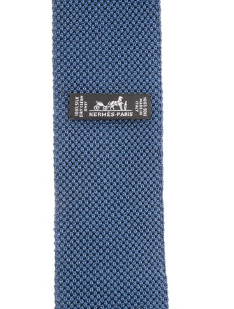Hermès Silk Pattern Tie