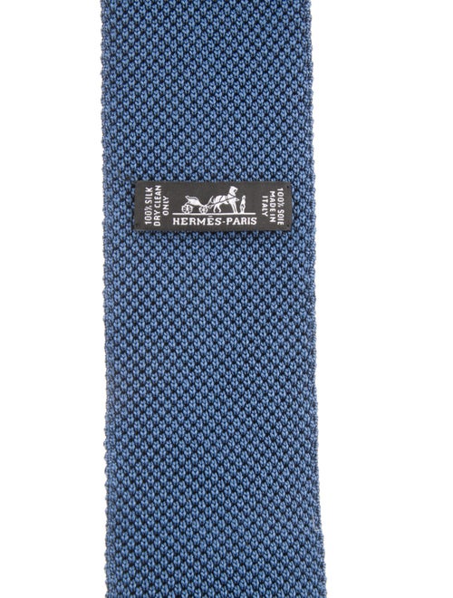 Hermès Silk Pattern Tie