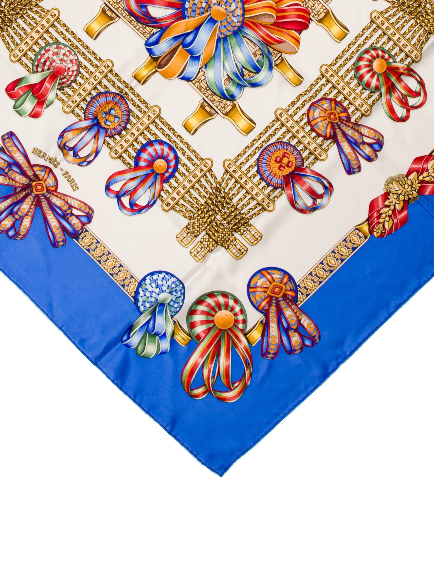 Hermès Les Rubans du Cheval Silk Scarf