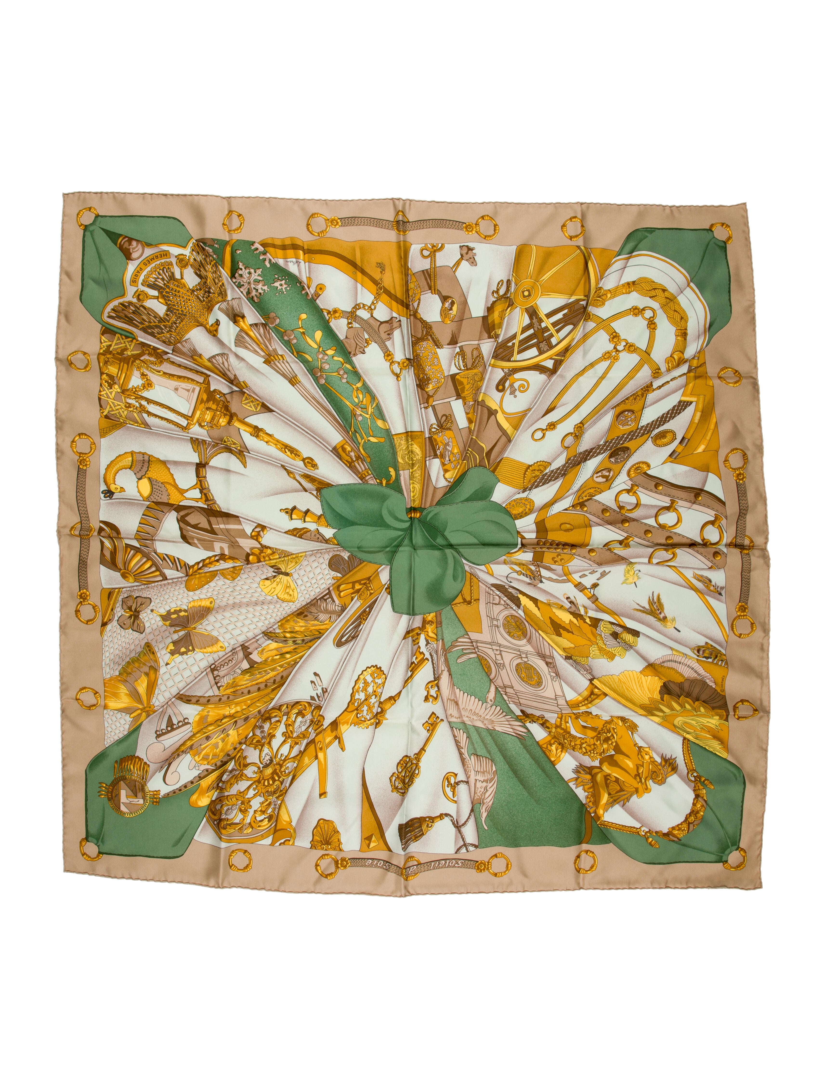 Hermès Soleil de Soie Silk Scarf
