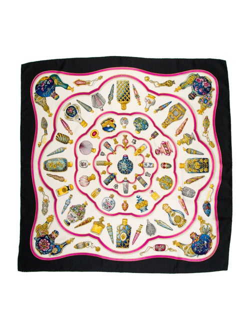 Hermès Qu'importe Le Flacon Silk Scarf