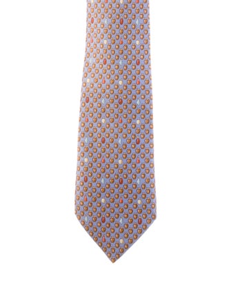Hermès Silk pattern tie