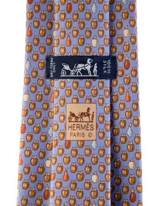 Hermès Silk pattern tie