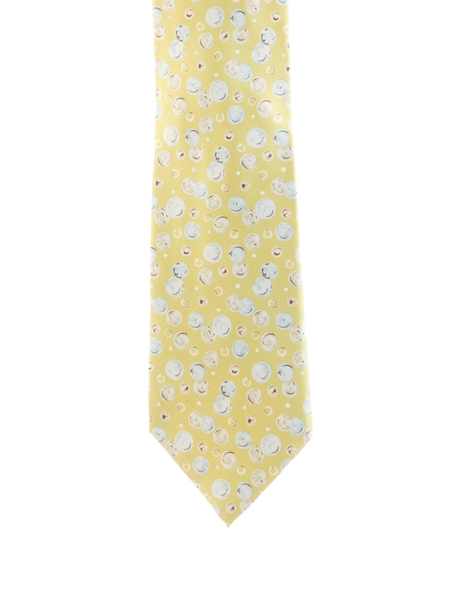 Hermès Hermès Bubble Pattern Necktie