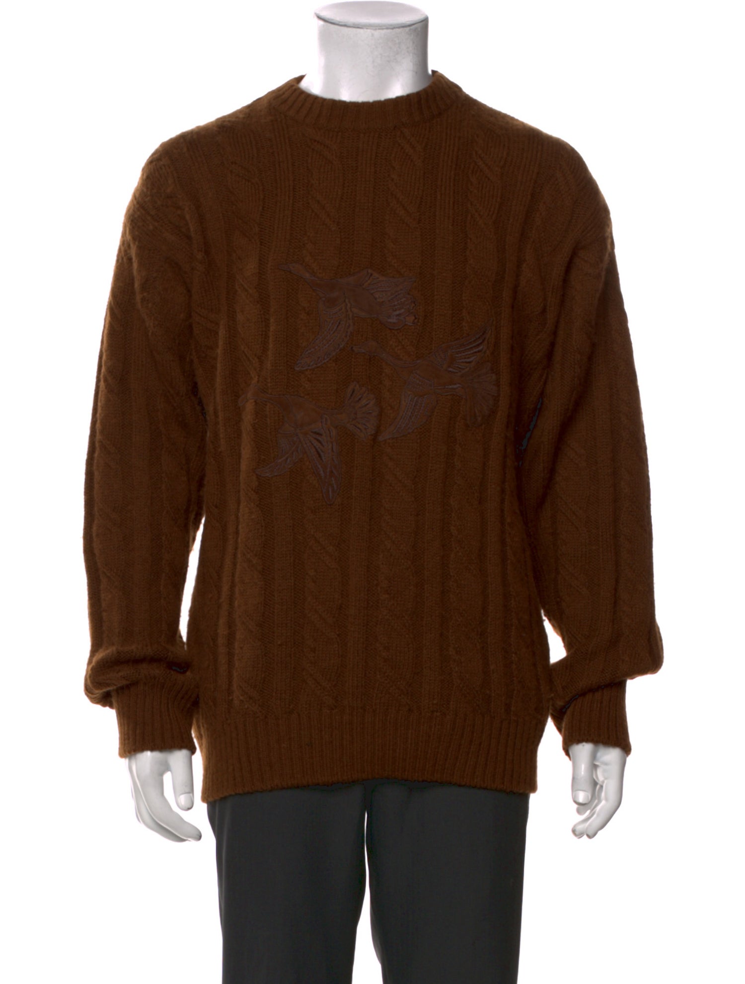 Hermès Vintage Crew Neck Pullover