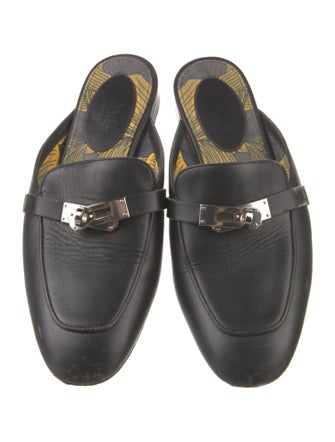 Hermès Oz Leather Mules