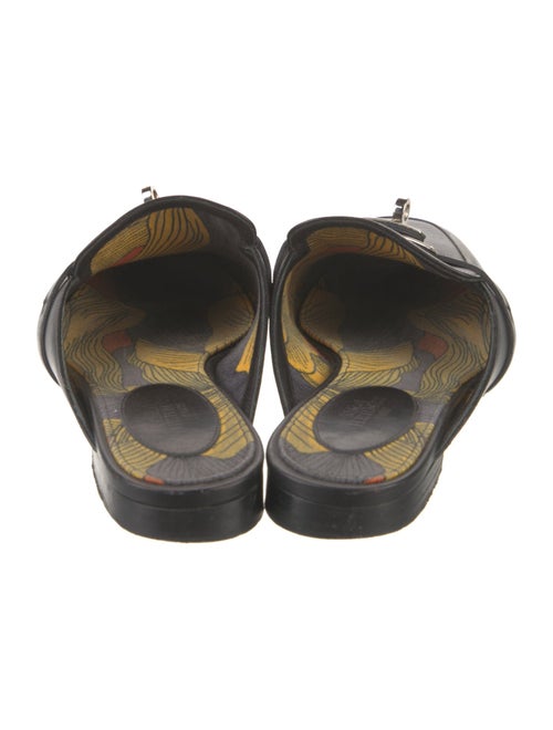 Hermès Oz Leather Mules