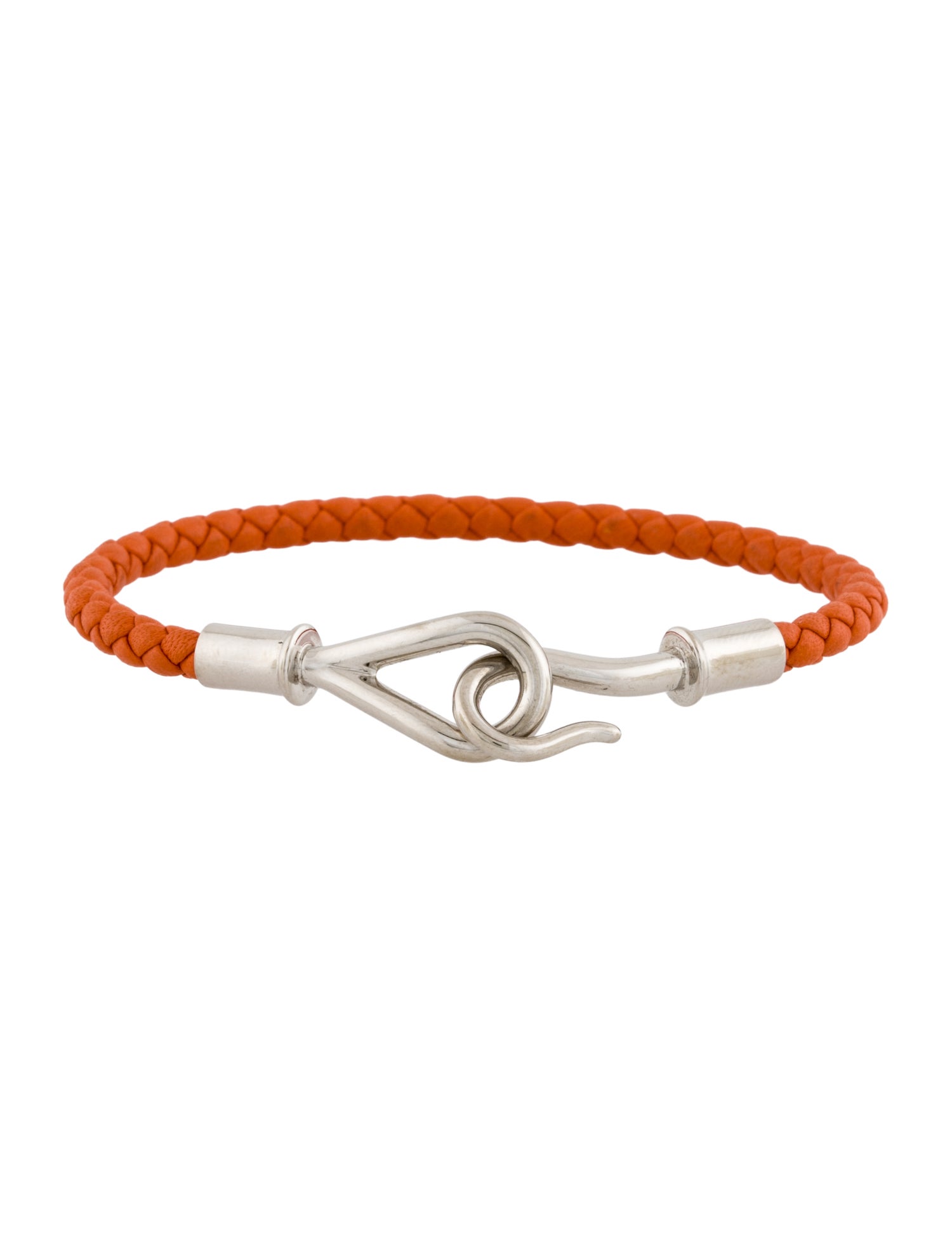Hermès Leather Jumbo H Wrap Bracelet